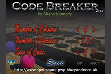 Code Breaker Title Screen